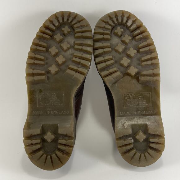 Dr Martens Docs 1461 Chunky Oxfords Womens Size 5 UK, Size 7 US Brown England - Picture 7 of 9